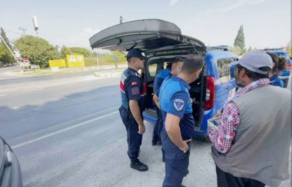 Şefaatli İlçe Jandarma Komutanlığı, 112 Acil Çağrı Merkezi’nden gelen hırsızlık