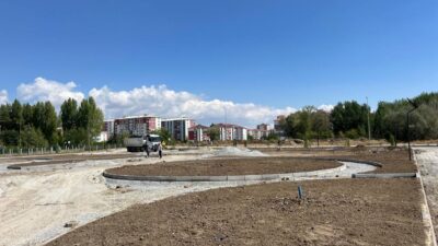 Sorgun Belediyesi tarafından Yazlak Mahallesi’nde yapımı devam eden 70 dönümlük