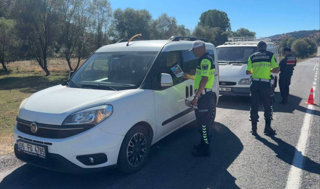 Akdağmadeni İlçe Jandarma Komutanlığı'na bağlı Trafik Jandarması ve Asayiş Timleri,