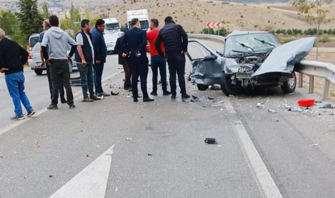 Çekerek ilçesinde meydana gelen trafik kazasında 1 kişi hayatını kaybederken,