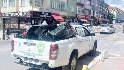 Yozgat Belediye Başkanı Kazım Arslan, kentte yapılan denetim ve işgallere