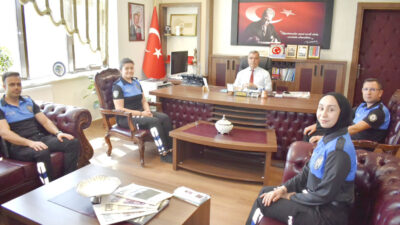 Yozgat Toplum Destekli Polis Şube Müdürlüğü’nde görevli polisler, İl Millî