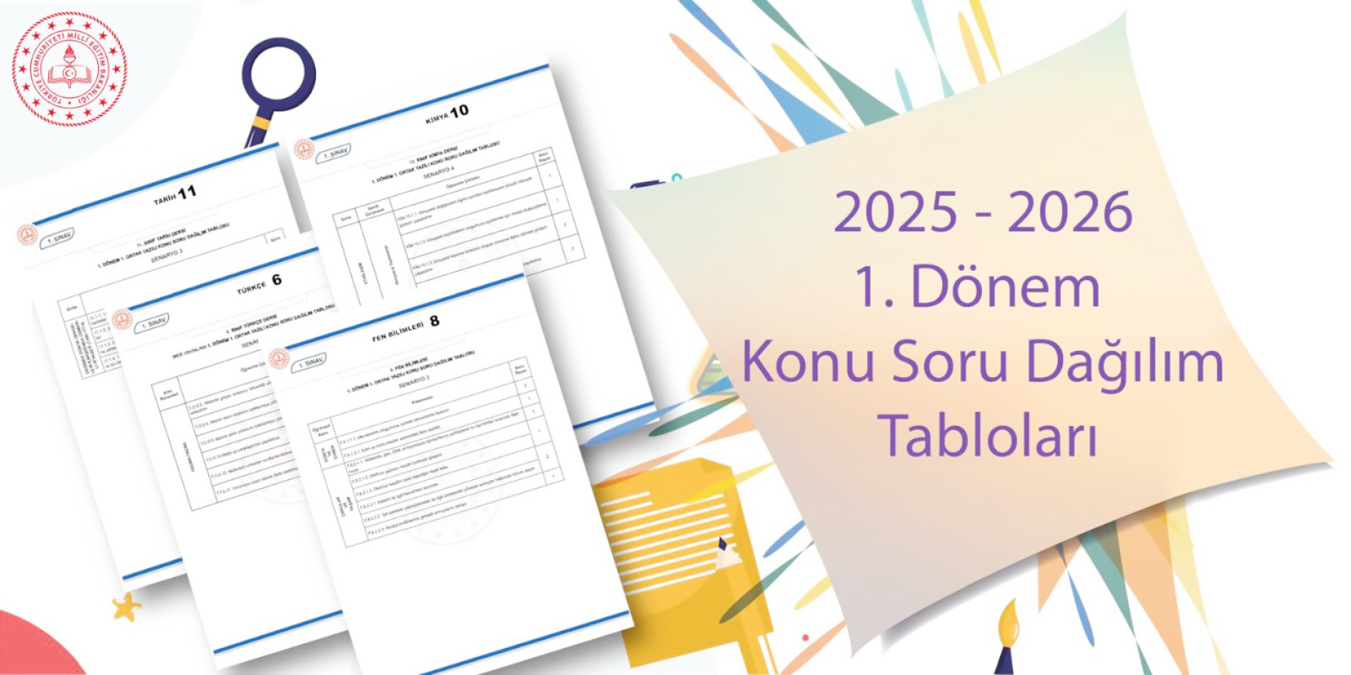 Milli Eğitim Bakanlığı, il, ilçe ve okul genelinde yapılacak ortak
