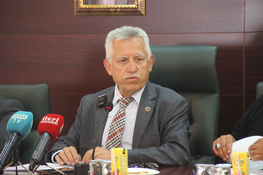 Yozgat Belediye Başkanı Kazım Arslan, kentin ciddi bir su sıkıntısıyla