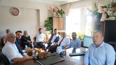 AK Parti Yozgat Milletvekili Süleyman Şahan, ilçe ziyaretleri kapsamında Sarıkaya’da