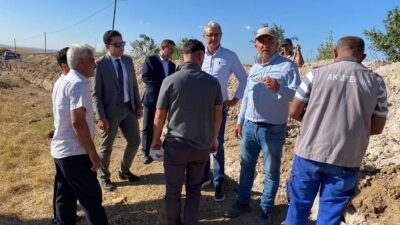 Saraykent Kaymakamı Mete Öztürk ve İl Genel Meclisi Üyesi Nuri