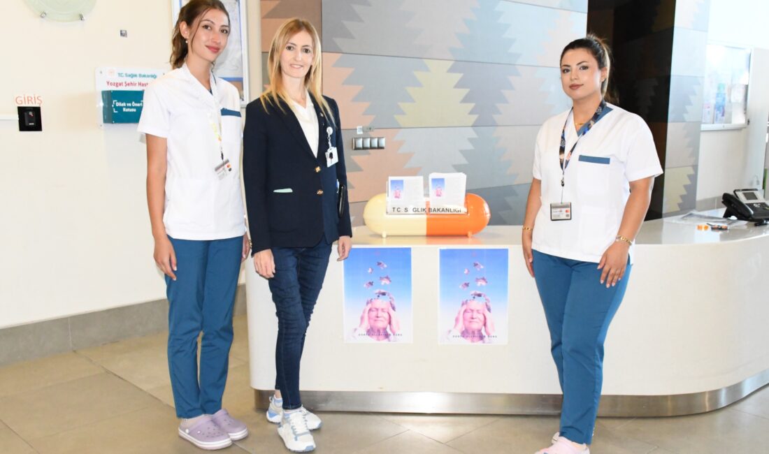 21 Eylül Dünya Alzheimer Günü kapsamında, Yozgat Şehir Hastanesi’nde bilgilendirme