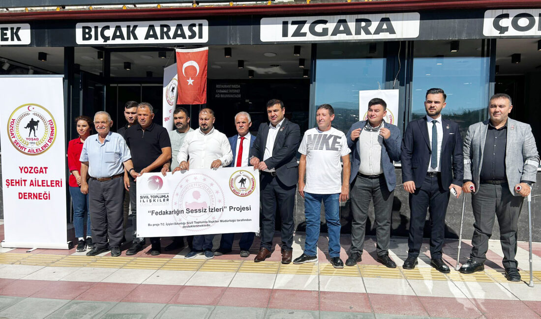 Yozgat Şehit Aileleri ve Gaziler Derneği, İçişleri Bakanlığı desteğiyle hayata
