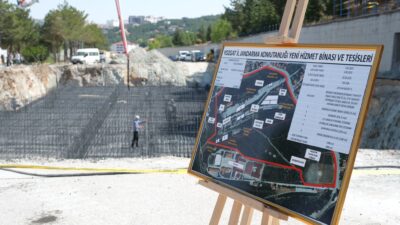 Yozgat’ta İl Jandarma Komutanlığı için yapımına başlanan Yeni Hizmet Binası