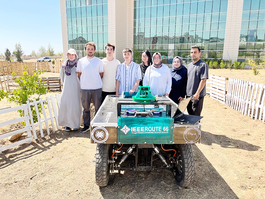 Yozgat Bozok Üniversitesi’ni TEKNOFEST 2025’te temsil eden IEEE Route 66