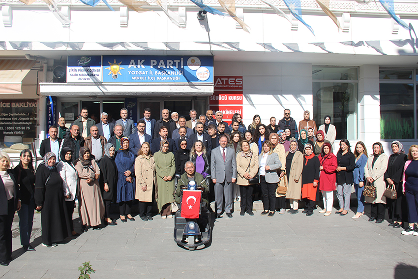 AK Parti Yozgat Kadın Kolları, yeni yönetim kurulu listesini düzenlenen