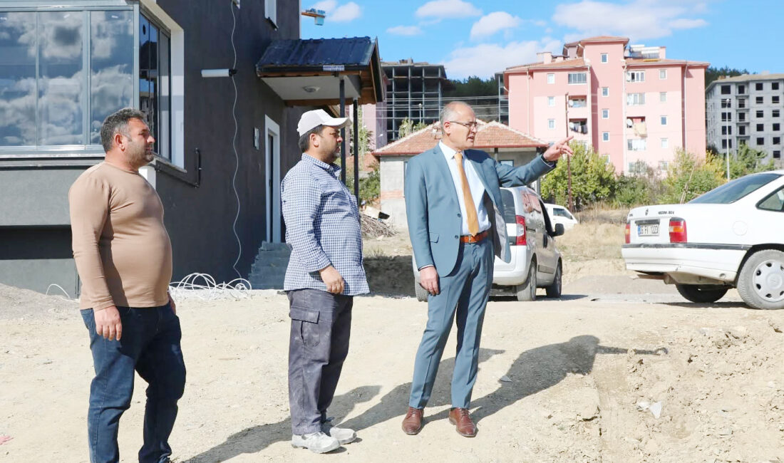 Çekerek Belediye Başkanı Üzeyir İnce, ilçede devam eden altyapı ve