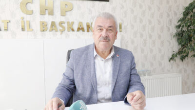 Cumhuriyet Halk Partisi (CHP) Yozgat İl Başkanı Abdullah Yaşar, 29