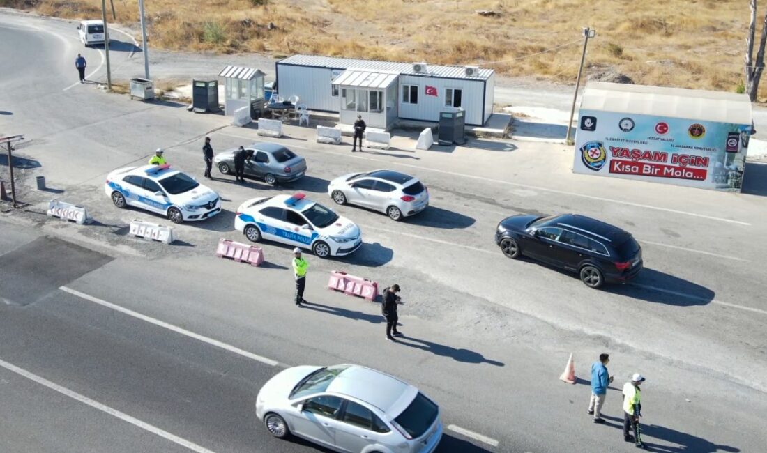 Yozgat İl Emniyet Müdürlüğü ekipleri, 13-19 Ekim 2025 tarihleri arasında