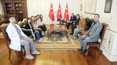 Yozgat Şehir Hastanesi Başhekimi Op. Dr. Murat Başer ve hastanede