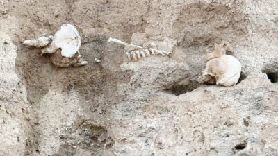 Yozgat İl Jandarma Komutanlığı, Boğazlıyan ilçesinde toprak altından çıkan insan