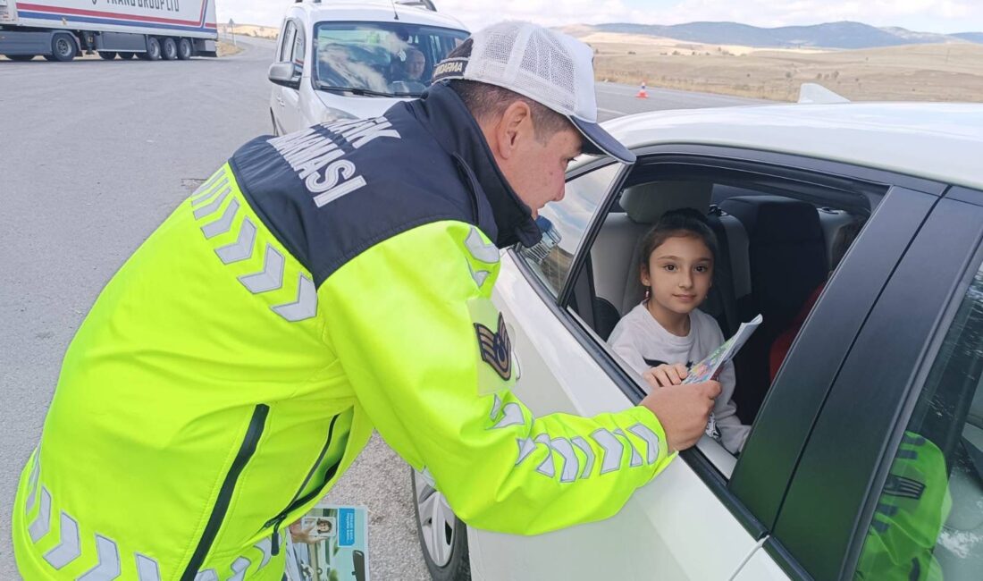 Yozgat İl Jandarma Komutanlığı’na bağlı Merkez İlçe Jandarma Trafik Timi,