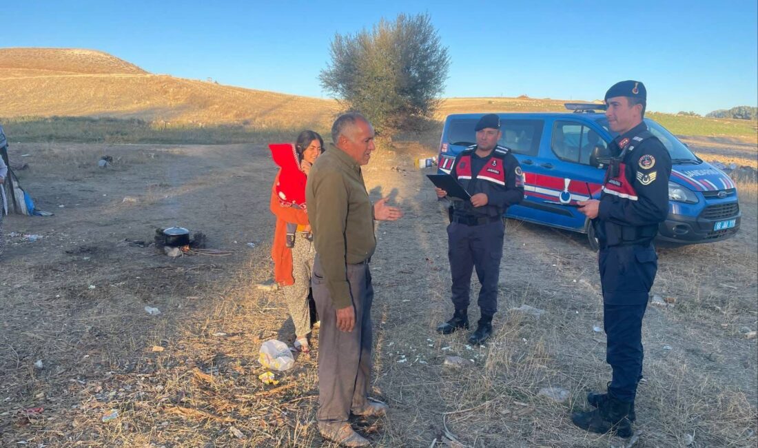 Boğazlıyan ilçesinde, İlçe Jandarma Komutanlığı ekiplerince sorumluluk sahasında bulunan mevsimlik