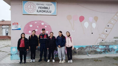 Yozgat İl Jandarma Komutanlığı, il genelinde ilk ve ortaokul çevrelerinde