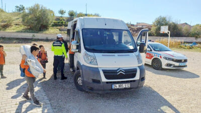 Boğazlıyan İlçe Jandarma Komutanlığı Trafik Timi, Yenipazar Beldesi’ndeki ilkokul ve