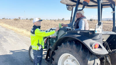 Akdağmadeni İlçe Jandarma Komutanlığı’na bağlı Trafik Jandarma ekipleri, Yeniyapan mevkisinde