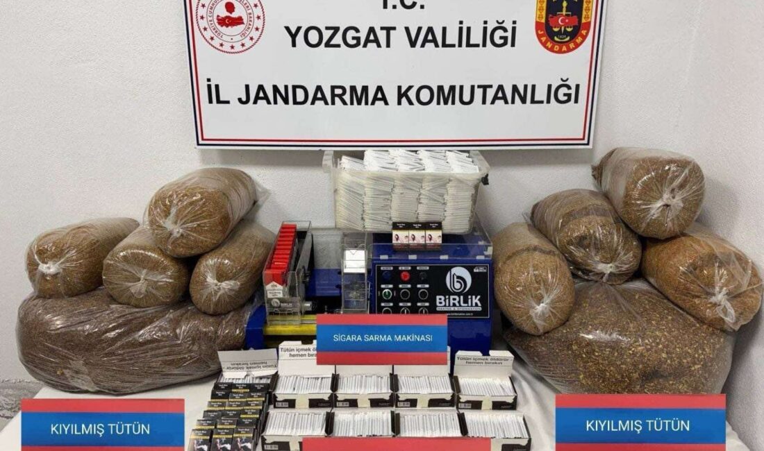 Akdağmadeni İlçe Jandarma Komutanlığı ile Yozgat İl Jandarma Komutanlığı Kaçakçılık