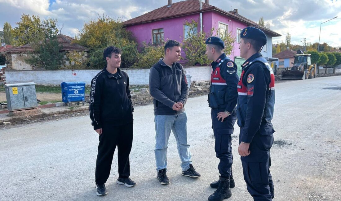 Saraykent İlçe Jandarma Komutanlığı ekipleri, yaklaşan kış mevsimi öncesinde Kışlık