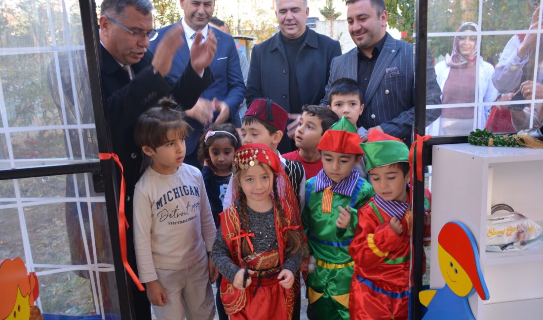 Yozgat Kazım Nuran Dokuyucu Anaokulu’nda, minik öğrencilerin dört mevsim boyunca