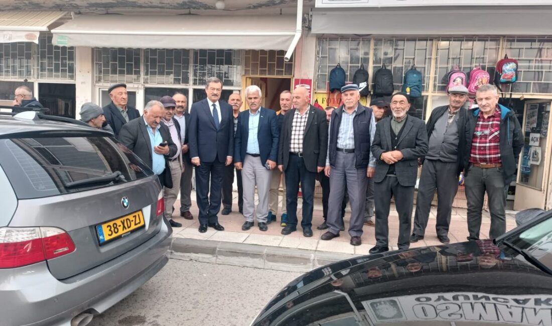 İYİ Parti Yozgat Milletvekili Lütfullah Kayalar, Saraykent’te vatandaşlarla bir araya