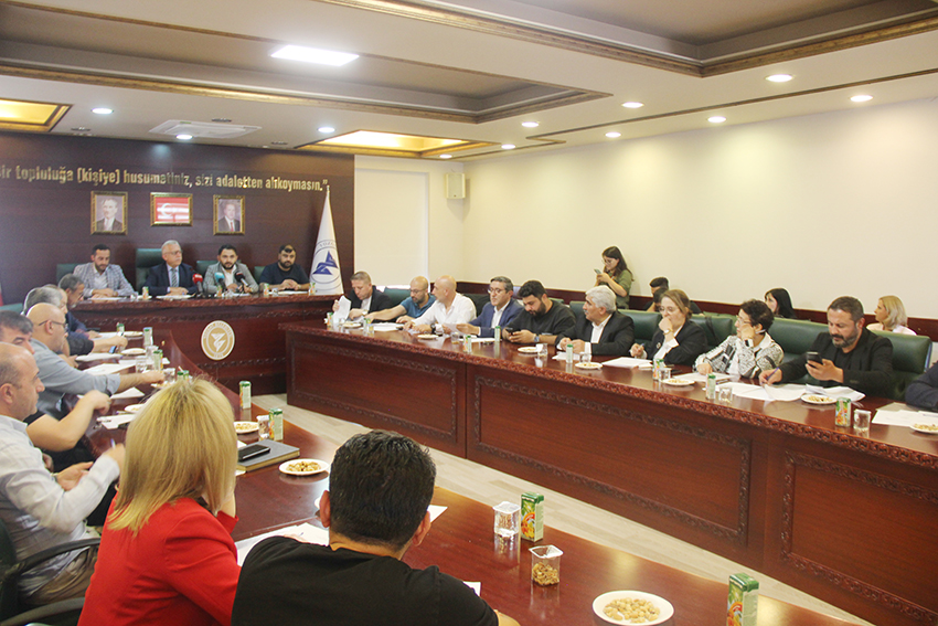 Yozgat Belediyesi Ekim ayı olağan meclis toplantısı, Belediye Başkanı Kazım