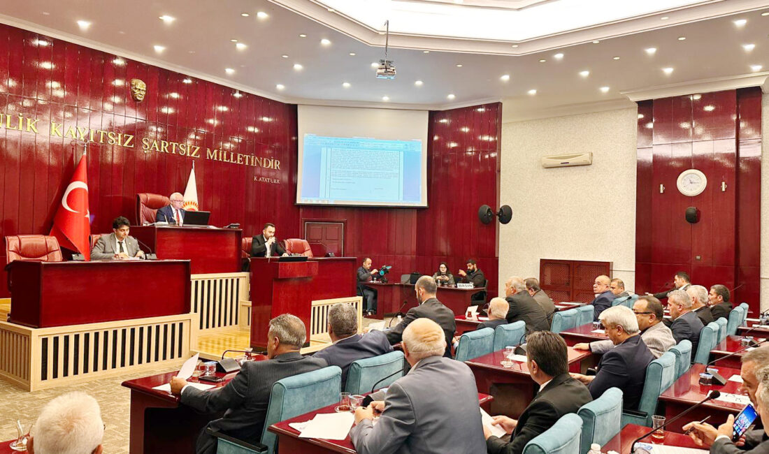 Yozgat İl Genel Meclisi’nin 2025 yılı Ekim ayı toplantılarının ilk