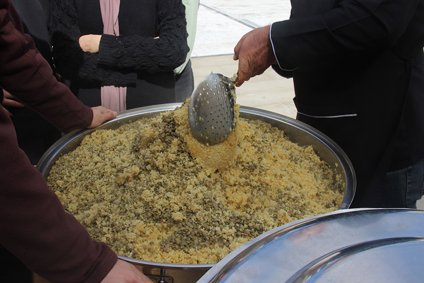 Yozgat'ın köklü eğitim kurumlarından Tarihi Yozgat Lisesi'nin bahçesinde düzenlenen "Mercimekli