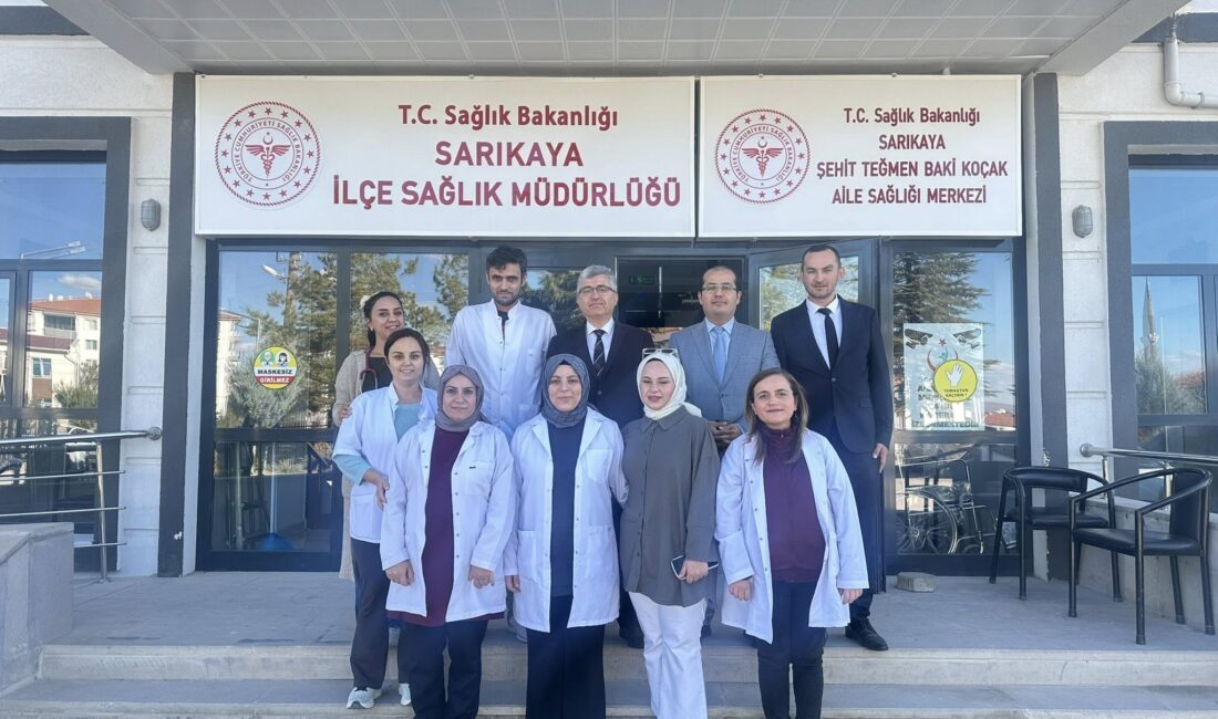 Yozgat İl Sağlık Müdürü Dr. Mehmet Akif Karaarslan, Sarıkaya ilçesinde