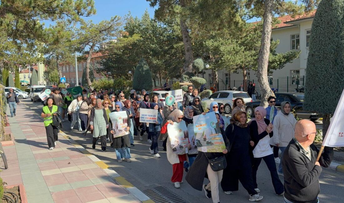Yozgat İl Sağlık Müdürlüğü, 3–4 Ekim Dünya Yürüyüş Günü kapsamında