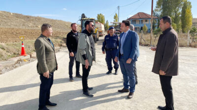 Saraykent Kaymakamı Mete Öztürk, AK Parti Saraykent İlçe Başkanı Nuri