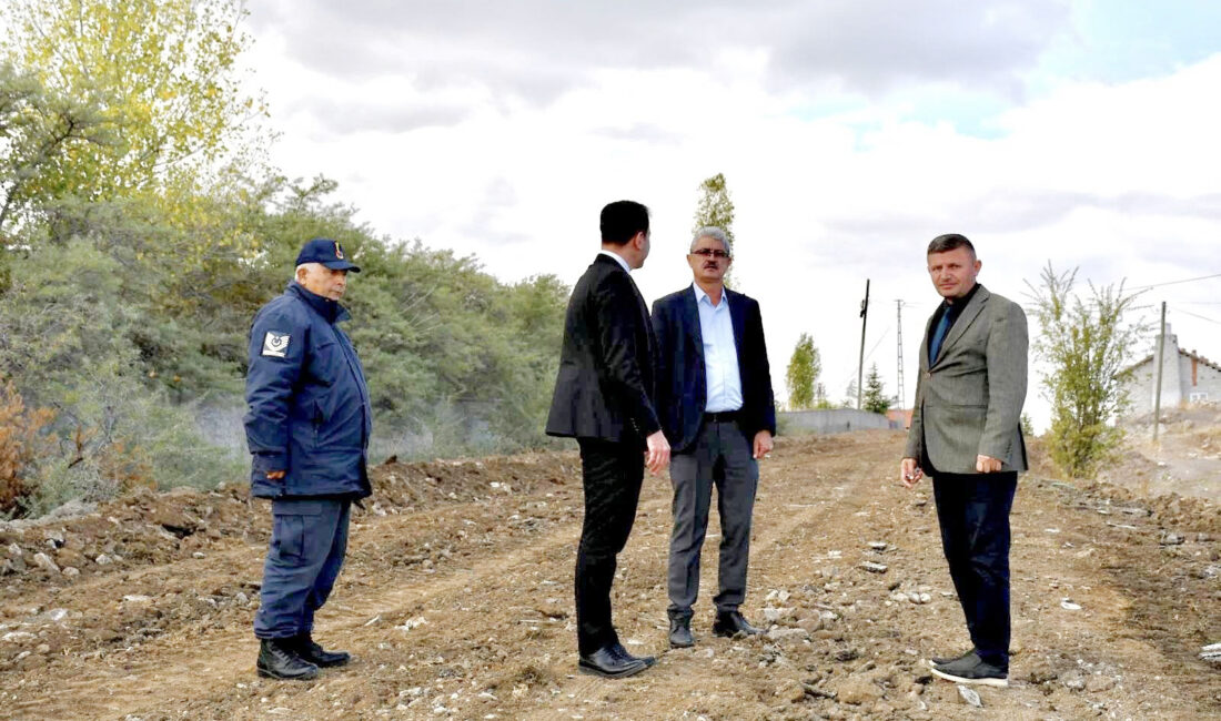 Saraykent Kaymakamı Mete Öztürk, İl Genel Meclis Üyesi Nuri Çınar,