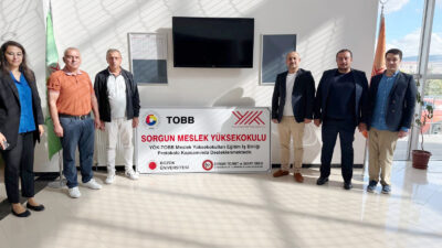 TOBB ile Meslek Yüksekokulları Eğitim İş Birliği Protokolü kapsamında yürütülen