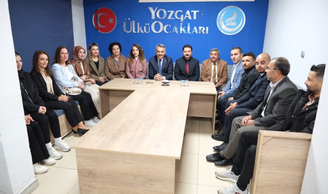 Yozgat Valisi Mehmet Ali Özkan, Ülkü Ocakları Yozgat İl Başkanlığı’nı
