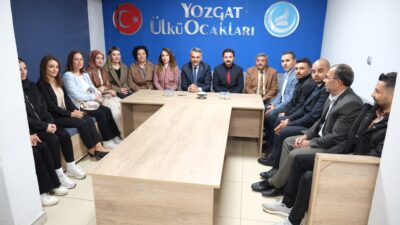 Yozgat Valisi Mehmet Ali Özkan, Ülkü Ocakları Yozgat İl Başkanlığı’nı