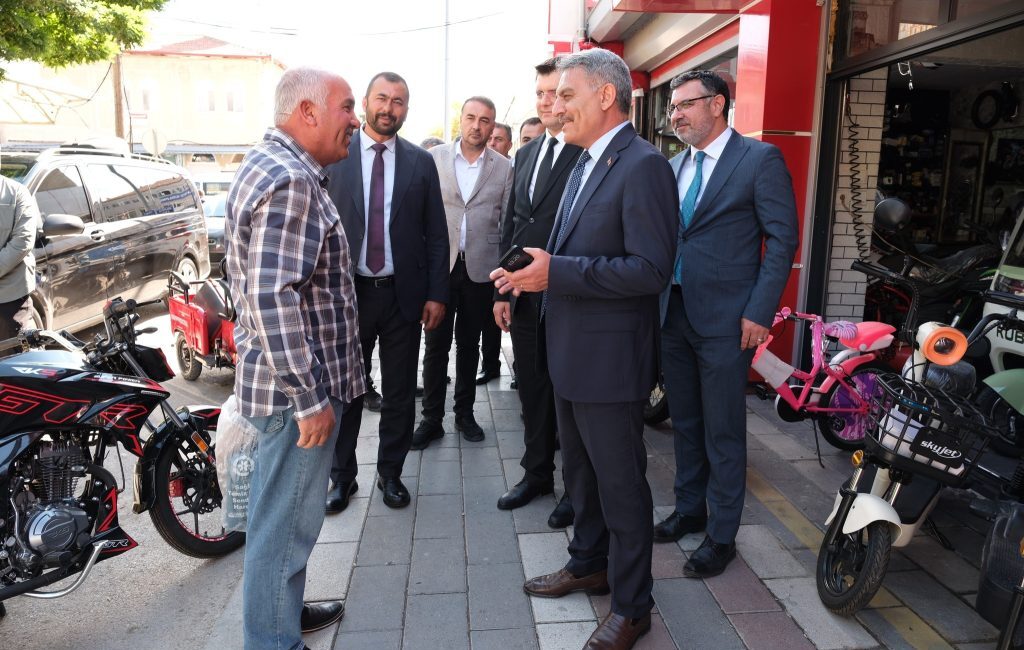 Yozgat Valisi Mehmet Ali Özkan, ilçe ziyaretleri kapsamında Yerköy’de bir