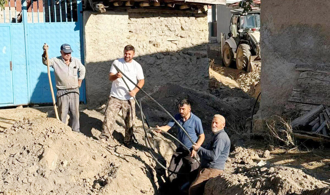 Yozgat Valiliği tarafından yapılan çalışma kapsamında, Erkekli Köyü’nde içme suyu