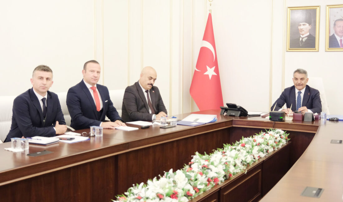 Yozgat’ta 2025 yılı 3’üncü Dönem İl Koordinasyon Kurulu Toplantısı Vali