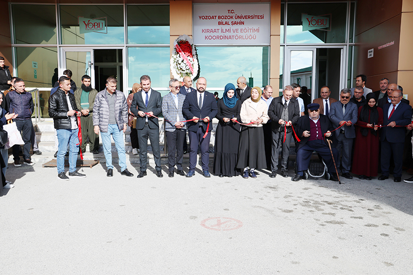 Yozgat Bozok Üniversitesi İlahiyat Fakültesi bünyesinde, öğrencilerin kıraat ilmine yönelik