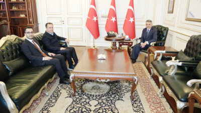 Yozgatlı hayırsever iş insanı Bilal Şahin’in oğlu Osman Şahin ve