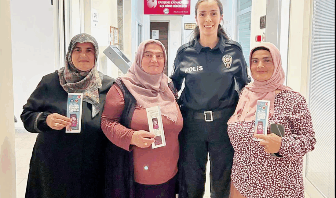 Yozgat İl Emniyet Müdürlüğü ekipleri, vatandaşların bilinç düzeyini artırmak ve