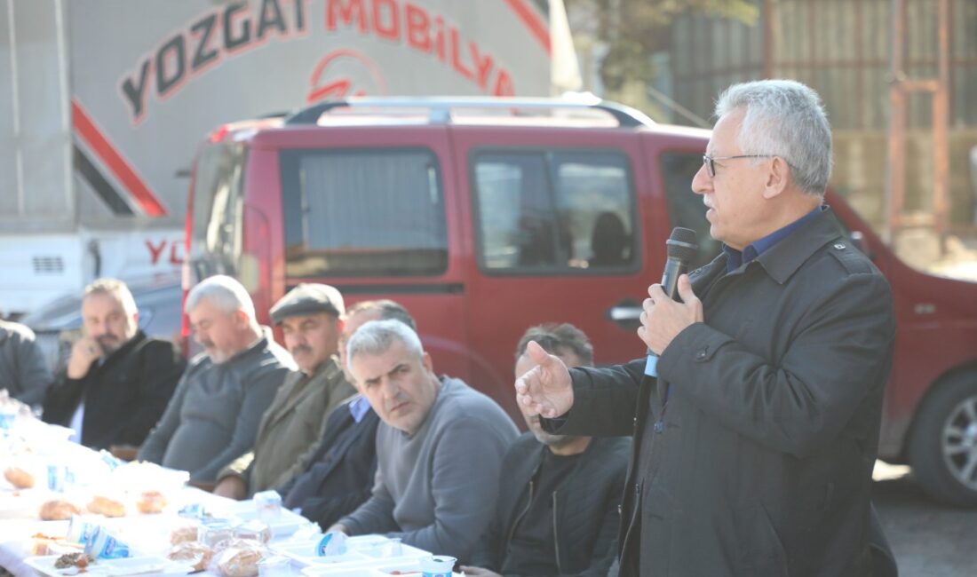 Yozgat Belediye Başkanı Dr. Kazım Arslan, 100. Yıl Sanayi Sitesi
