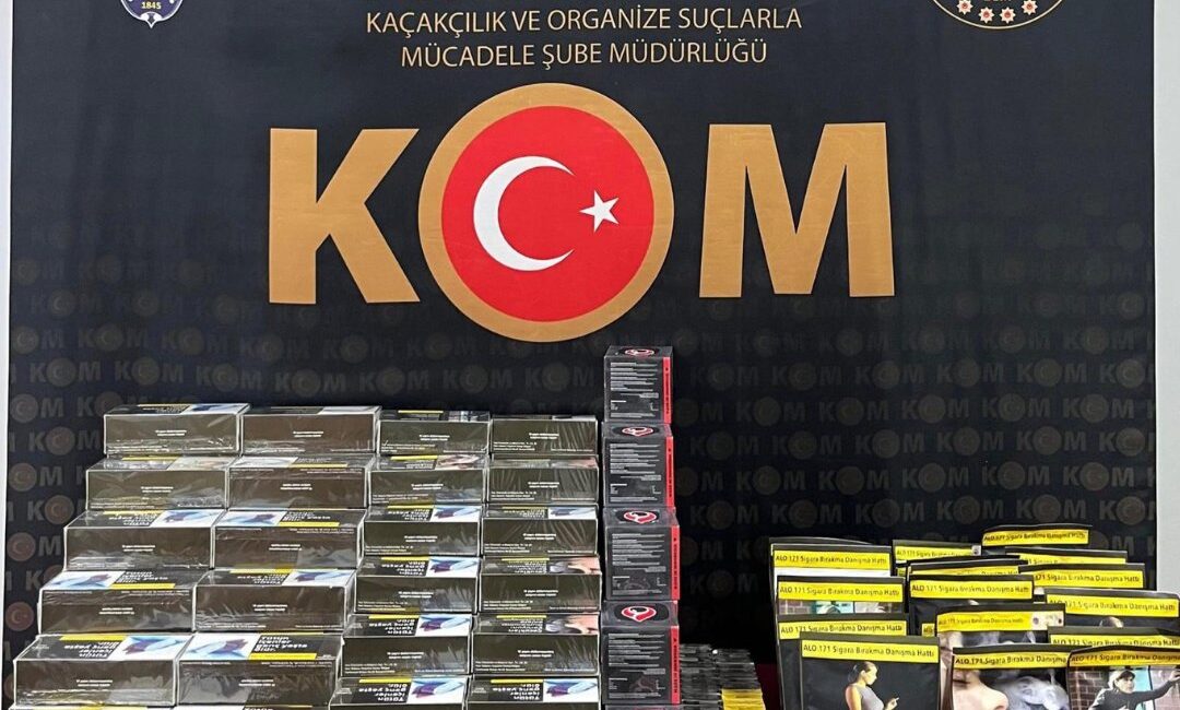 Yozgat İl Emniyet Müdürlüğü ekipleri, kaçakçılık suçlarıyla mücadele kapsamında Çayıralan