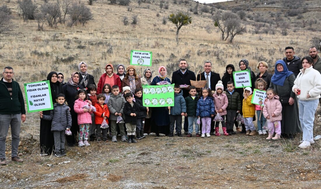 Yozgat Şehit Tevfik Fikret Erciyes Anaokulu öğrencileri ve velileri, doğaya