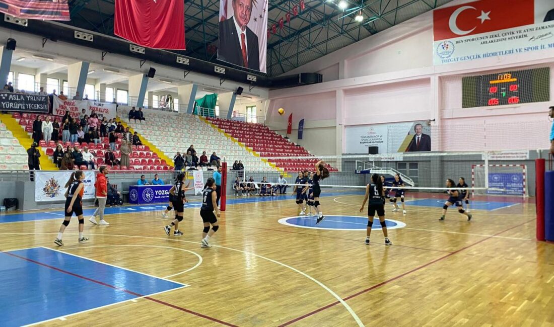 Yozgat’ta Okul Sporları 2025 faaliyet takvimi kapsamında düzenlenen Genç ve