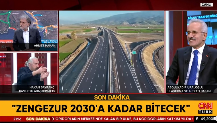 CNN Türk’te Ahmet Hakan'ın sunduğu Tarafsız Bölge programında bu hafta